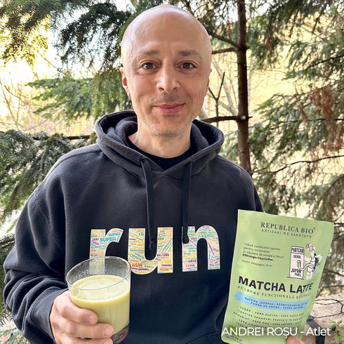 Matcha Latte, pulbere functionala ecologica Republica BIO, 200g